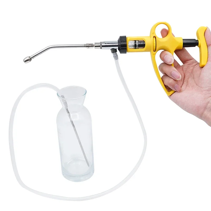 1 Pc Livestock Continuous Inje - đánh giá và giá Veterinary Syringe Gun