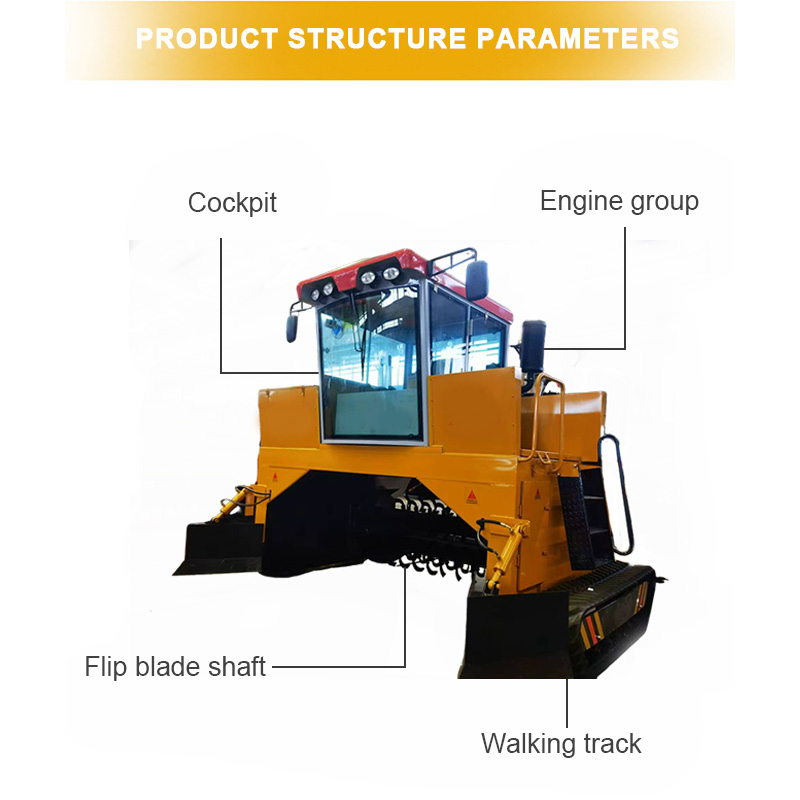 Large Capacity Agriculture Mob - đánh giá và giá Compost Turner Machine