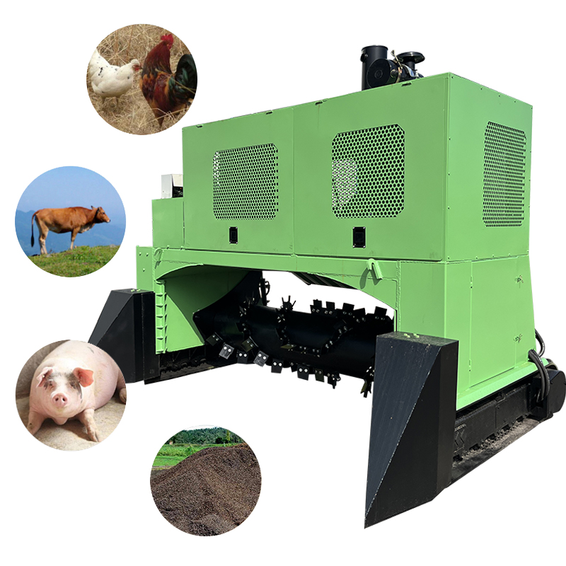 Farm Machinery Tractors Fully  - đánh giá và giá Compost Turner Machine