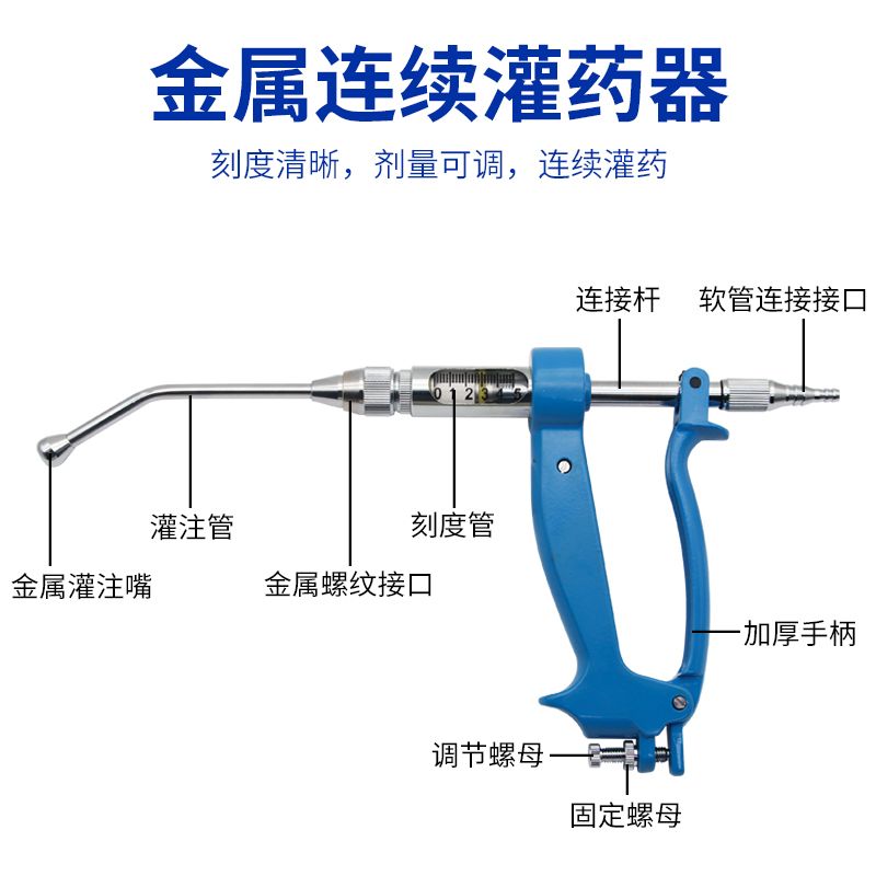 Full-automatic dosing artifact - đánh giá và giá Veterinary Syringe Gun