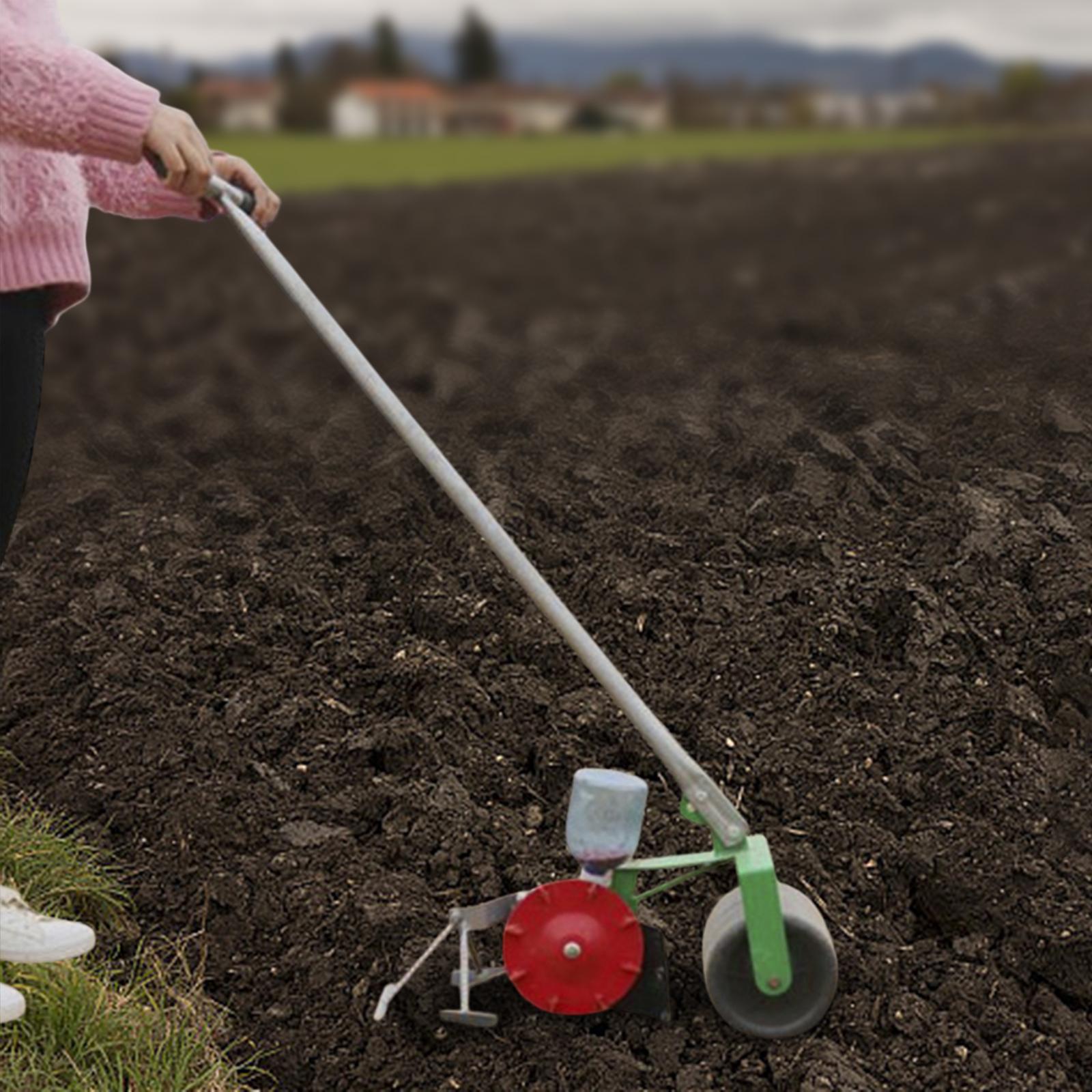 Hand Push Seeder Granule Seed  - đánh giá và giá Vegetable Transplanter