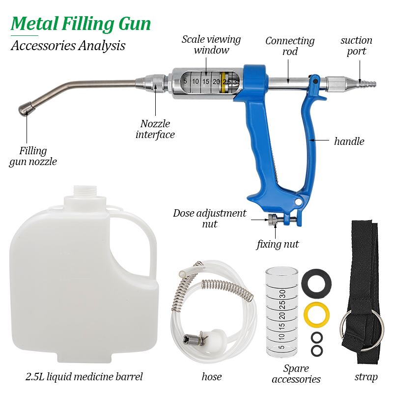 5/10/20/30ml Animal Veterinary - đánh giá và giá Veterinary Syringe Gun
